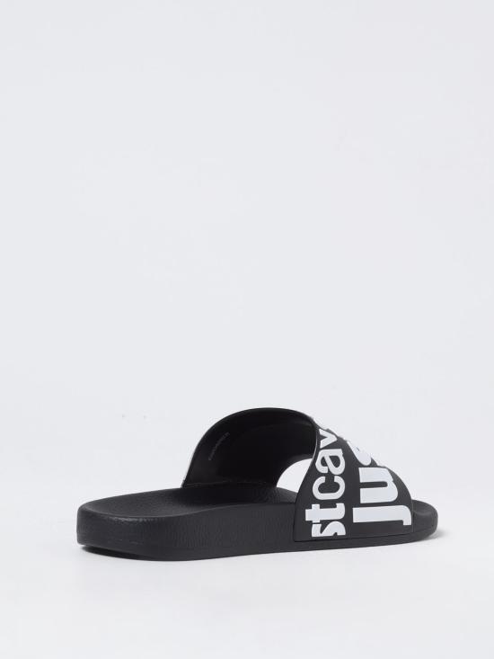 25SS 저스트까발리 뮬/슬리퍼 78QA3SZ1ZS785 L01 Black - JUST CAVALLI