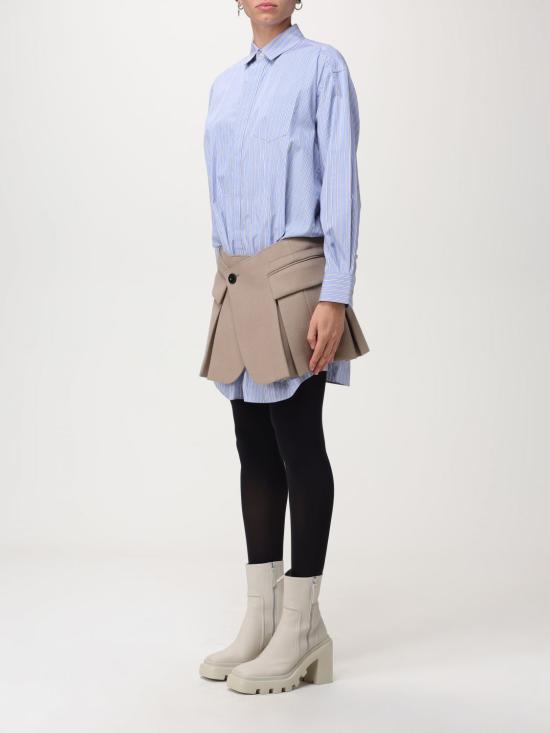 25FW 사카이 롱 원피스 2306773 466 Blue - SACAI