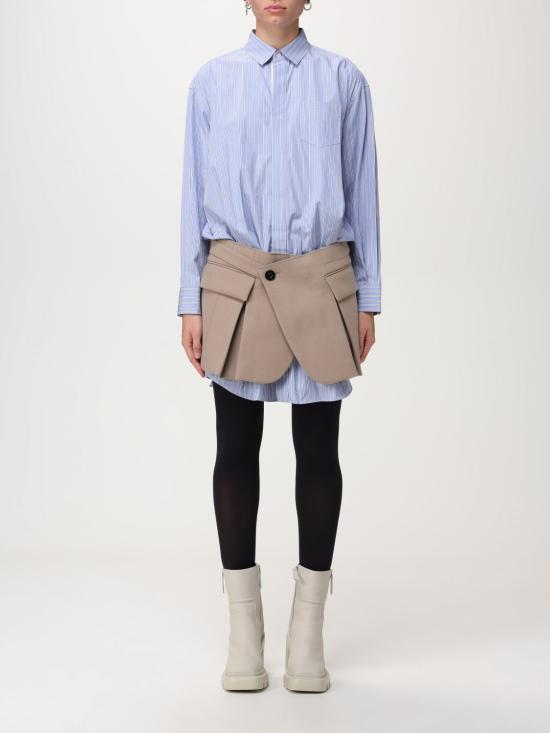 25FW 사카이 롱 원피스 2306773 466 Blue