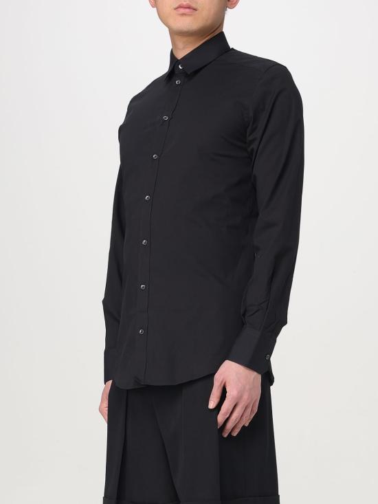 25FW 돌체앤가바나 긴팔 셔츠 G5EJ0TGG826 N0000 Black - DOLCE & GABBANA