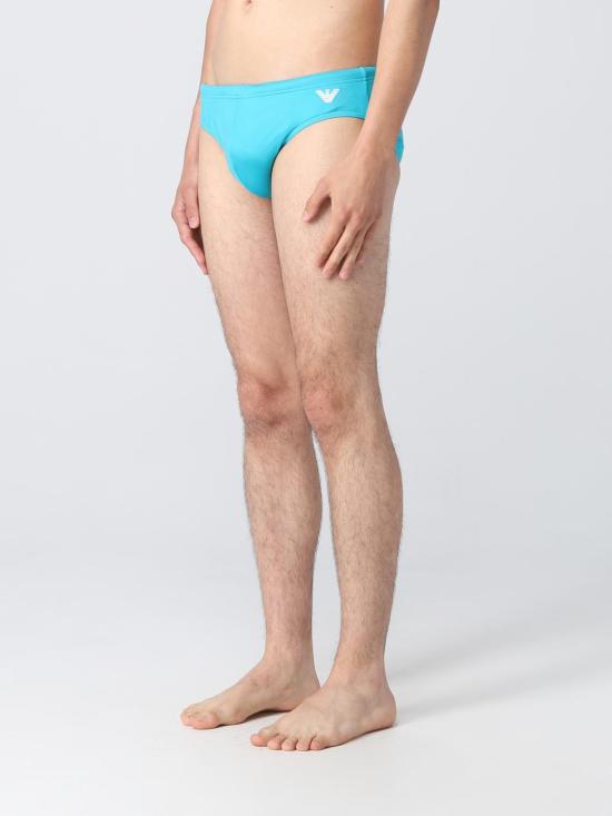 25FW 엠포리오 아르마니 스윔팬츠 2117223R401 00032 Turquoise - EMPORIO ARMANI