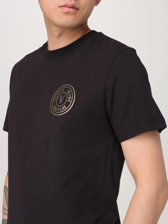 25SS 베르사체 반팔 티셔츠 78GAHT00CJ00T G89 Gold - VERSACE