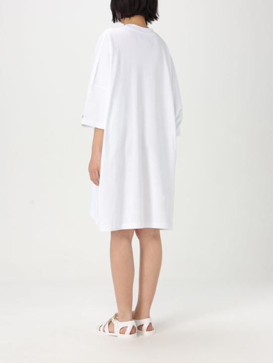 25SS 모스키노 롱 원피스 04450442 1001 White - MOSCHINO