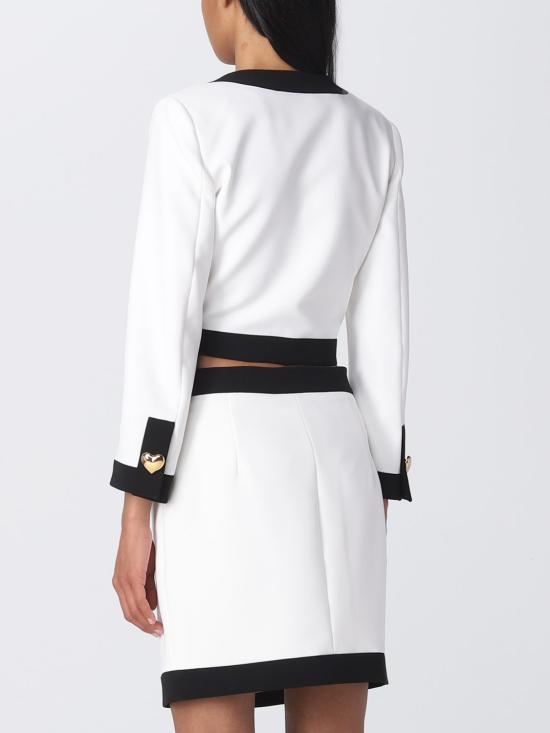  모스키노 자켓 05250424 4001 White - MOSCHINO