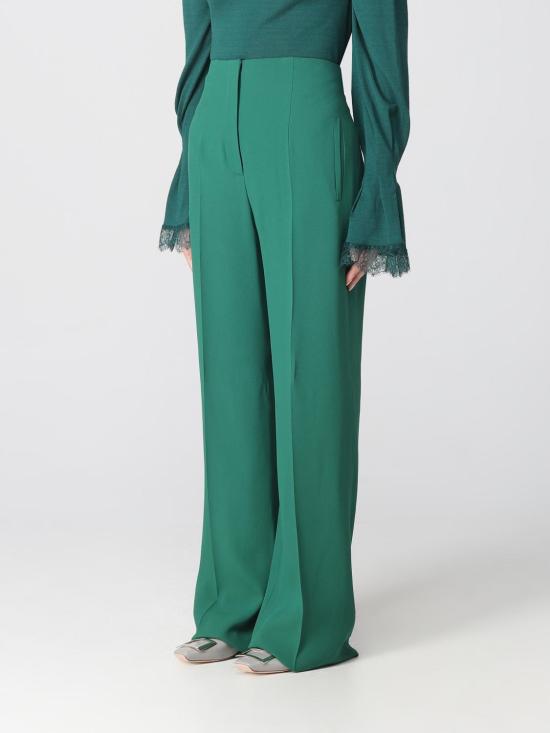 25FW 알베르타 페레티 스트레이트 팬츠 03116618 389 Green - ALBERTA FERRETTI