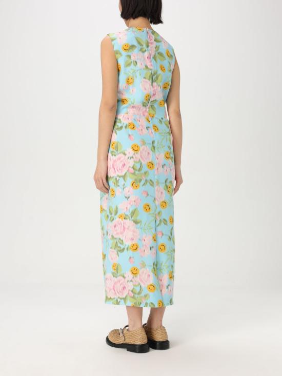 25SS 모스키노 롱 원피스 04470451 1293 Gnawed Blue - MOSCHINO