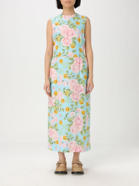 25SS 모스키노 롱 원피스 04470451 1293 Gnawed Blue