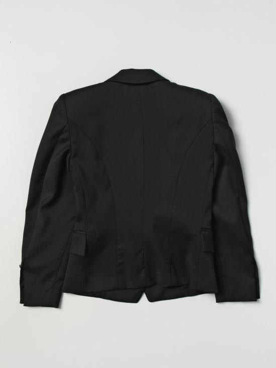 25FW [키즈] 발망 캐주얼 자켓 BS2A24I0089 930AG Black - BALMAIN