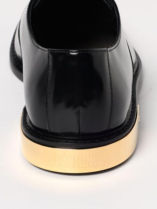 25SS 모스키노 로퍼 MB10273C0MGB0 000 Black - MOSCHINO