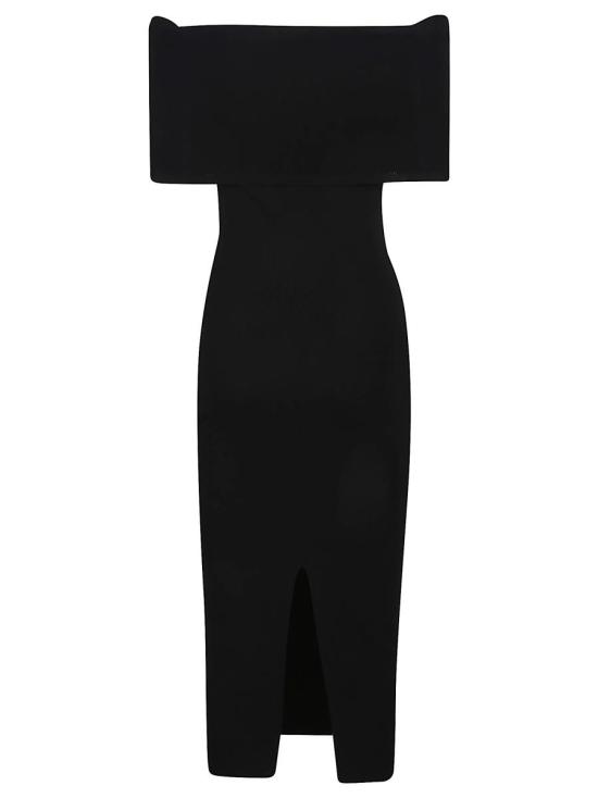 25SS 마이클 코어스 미디 원피스 MS582Y033D Black - MICHAEL KORS