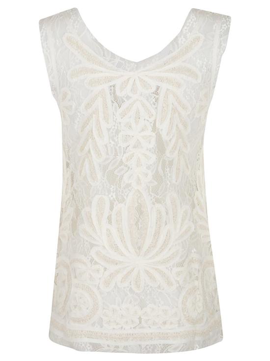 25SS 파로쉬 민소매 티셔츠 D311641NIXIE WHITE - PAROSH