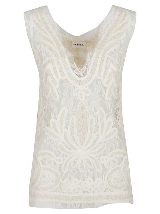 25SS 파로쉬 민소매 티셔츠 D311641NIXIE WHITE