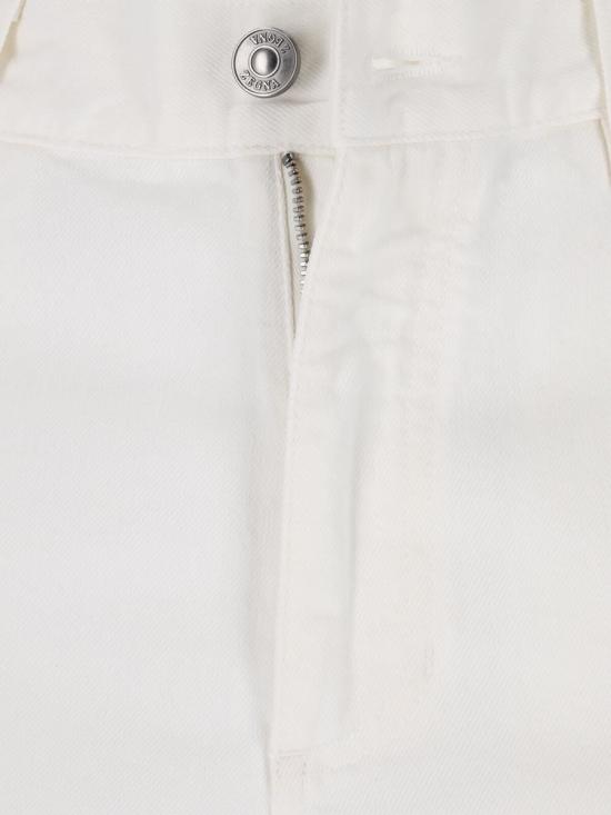 25SS 에르메네질도제냐 스트레이트 팬츠 RUFIB9A9 CITYN00 WHITE - ERMENEGILDO ZEGNA