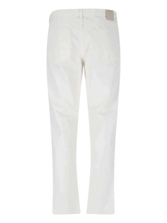 25SS 에르메네질도제냐 스트레이트 팬츠 RUFIB9A9 CITYN00 WHITE - ERMENEGILDO ZEGNA