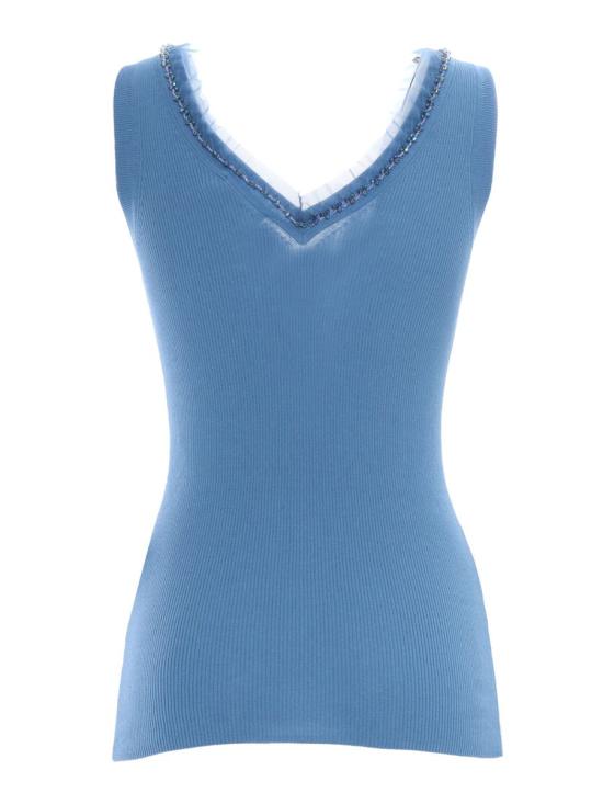 25SS 파로쉬 스웨터 CIPRIA25 D540842R 046 233814 BLUE - PAROSH