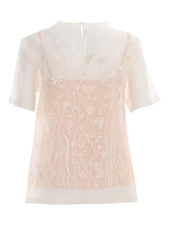 25SS 파로쉬 반팔 티셔츠 SORGENTE D313077 002 233856 WHITE - PAROSH