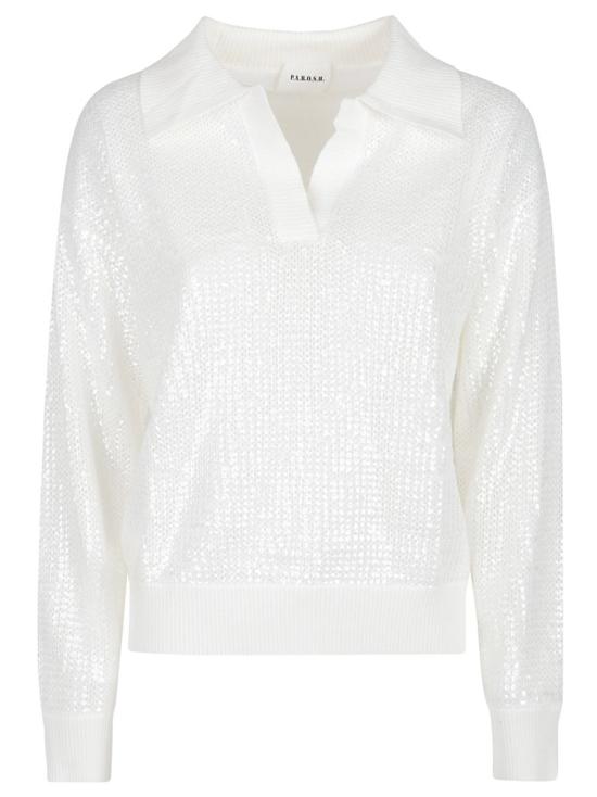 25SS 파로쉬 스웨터 D540858COBALTO WHITE