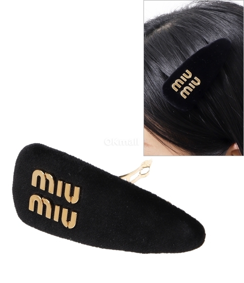 25SS 미우미우 기타 5IF092068F0002 BLACK DOM