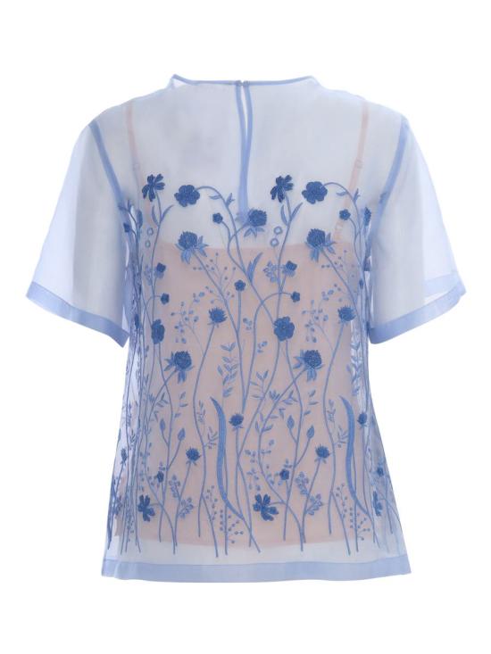 25SS 파로쉬 반팔 티셔츠 SORGENTE D313077 046 233857 BLUE - PAROSH