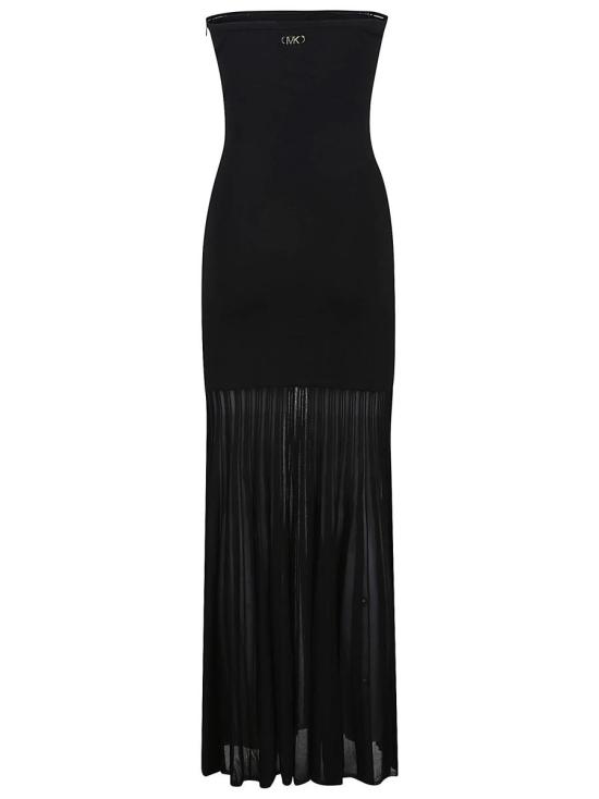25SS 마이클 코어스 롱 원피스 MS582X0BFD Black - MICHAEL KORS