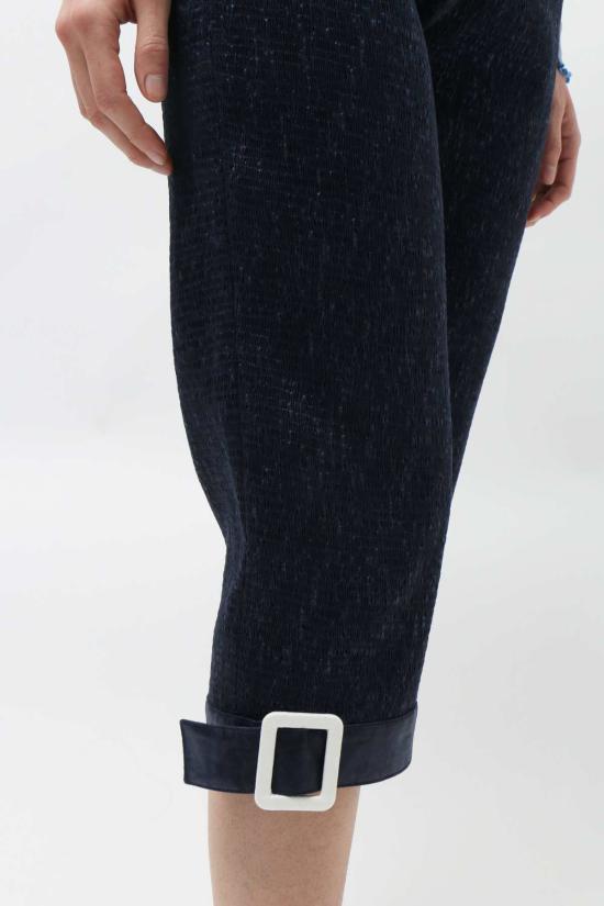  슈퍼 야야 크롭 팬츠 슈퍼야야 판타쿠르 벨트팬츠 - SUPER YAYA