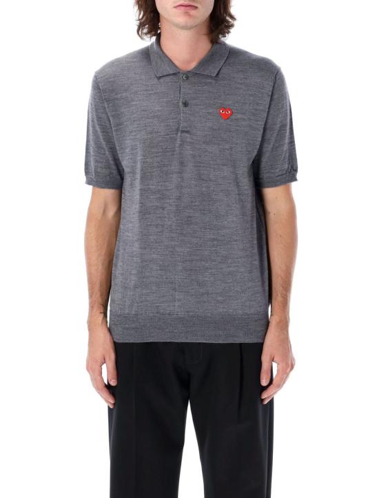 24FW 꼼데가르송 스웨터 24AAXN094051 3 GREY - COMME DES GARCONS