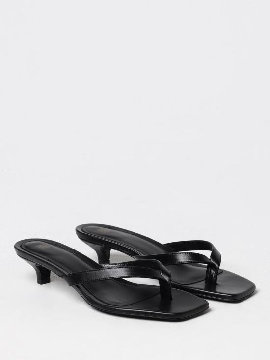 26SS 토템 뮬/슬리퍼 205906819200 BLACK DOM - TOTEME