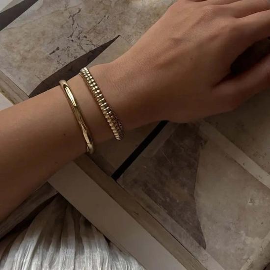  Lola 커프스 링크/타이 홀더 롤라 테이트 돔 팔찌 골드 - OTHER BRANDS