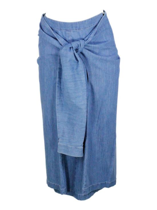 25SS 파비아나 필리피 숏 스커트 GND275F802L346VR1 Navy