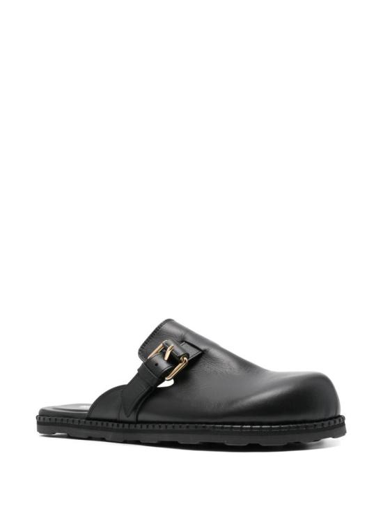 25SS 모스키노 뮬/슬리퍼 MB10152G0M GA0 000 Black - MOSCHINO