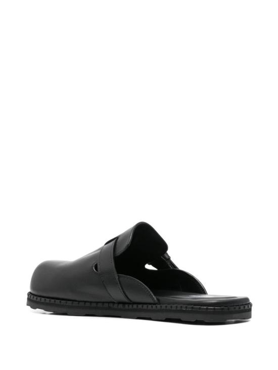 25SS 모스키노 뮬/슬리퍼 MB10152G0M GA0 000 Black - MOSCHINO