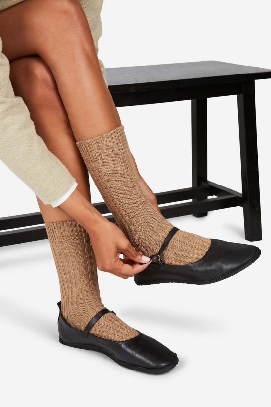  YAMAYA SOCKS 양말 야마야  야크 리브  그레이/브라운/그린 - OTHER BRANDS