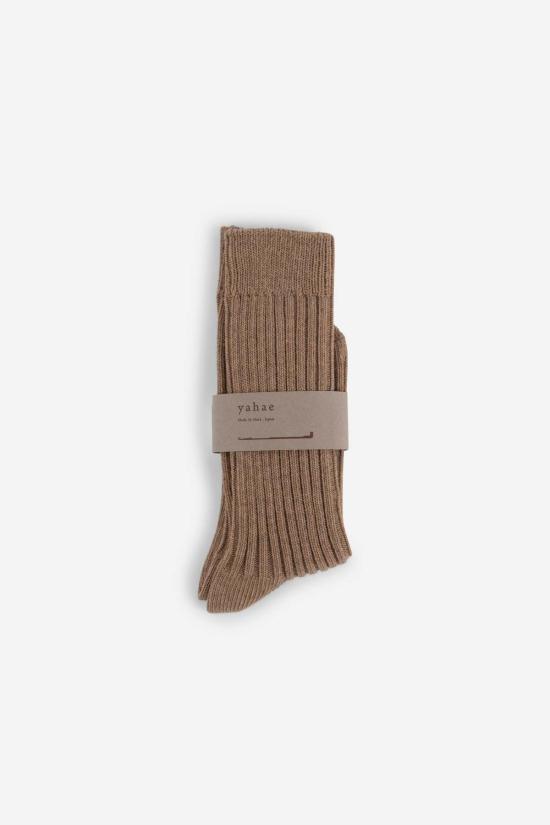  YAMAYA SOCKS 양말 야마야  야크 리브  그레이/브라운/그린 - OTHER BRANDS