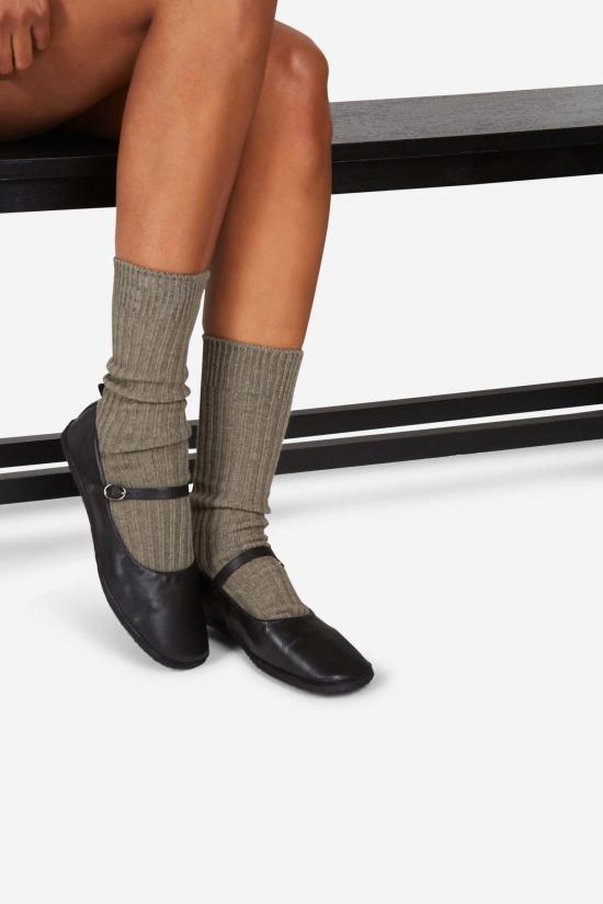  YAMAYA SOCKS 양말 야마야  야크 리브  그레이/브라운/그린