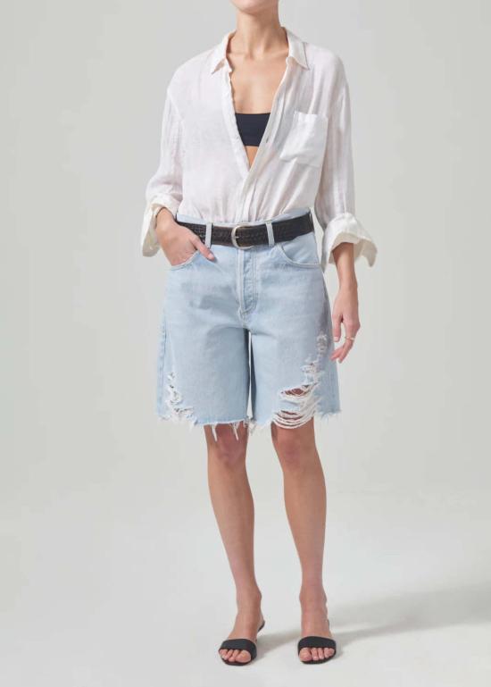  시티즌 오브 휴머니티 데님 숏팬츠 인류의 시민 아일라 쇼트 스타릿 - CITIZEN OF HUMANITY