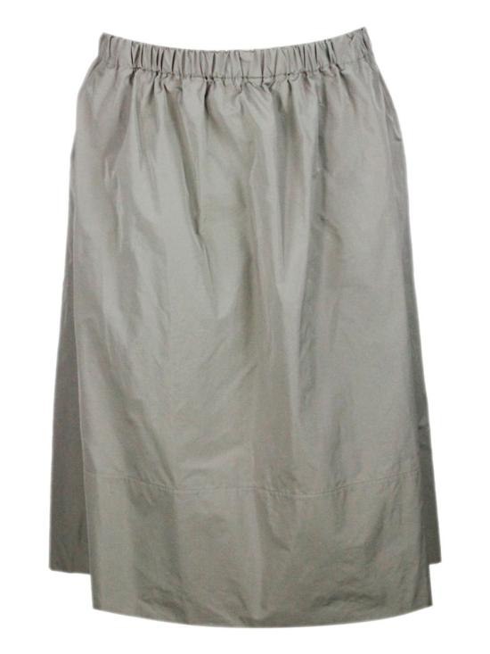 25SS 파비아나 필리피 숏 스커트 GND275F411L4608195 ELEPHANT