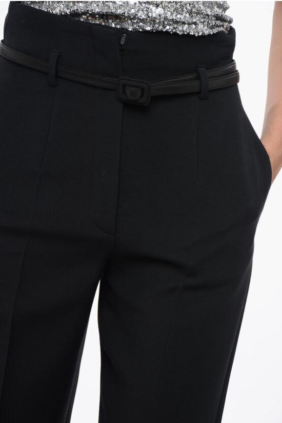  크리스챤디올 스트레이트 팬츠 311P10A 1166 9000 Black - DIOR