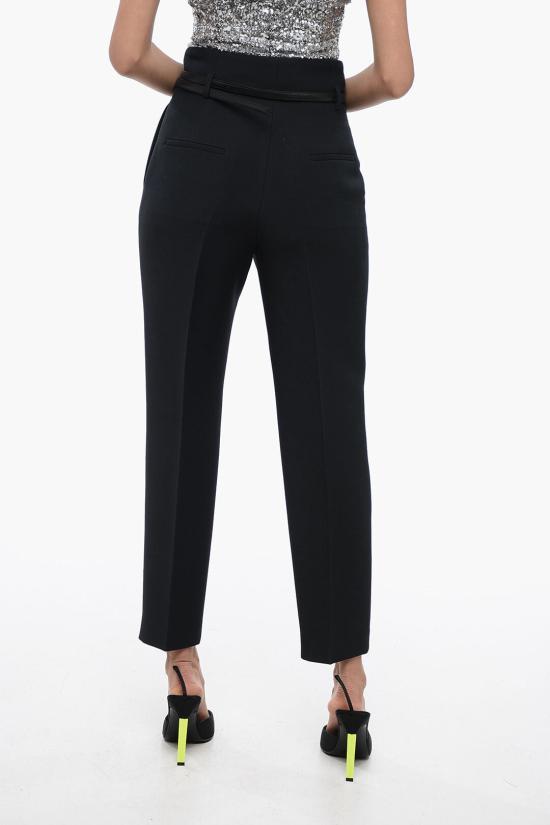  디올 스트레이트 팬츠 311P10A 1166 9000 Black - DIOR