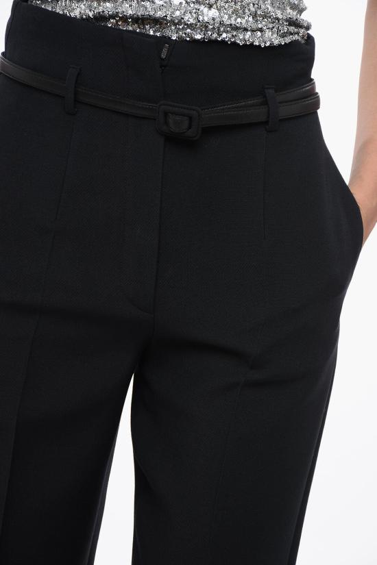  디올 스트레이트 팬츠 311P10A 1166 9000 Black - DIOR