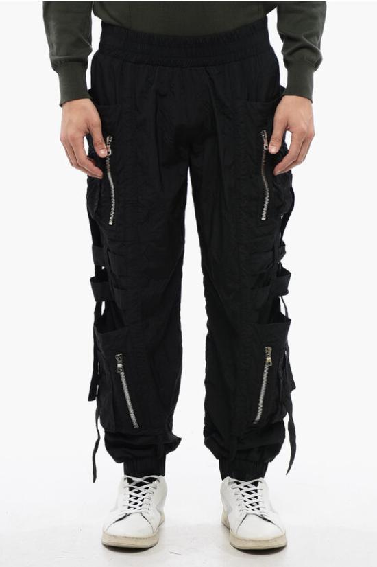  발망 카고 팬츠 XH0OB140XB06 0PA Black