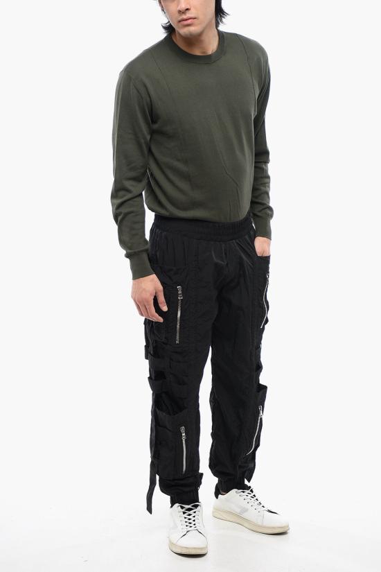  발망 카고 팬츠 XH0OB140XB06 0PA Black - BALMAIN