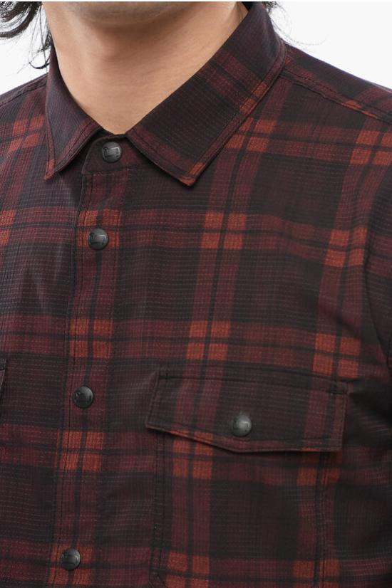  울리치 반팔 셔츠 CFWJSI0023MRUT2755 R2 Red - WOOLRICH