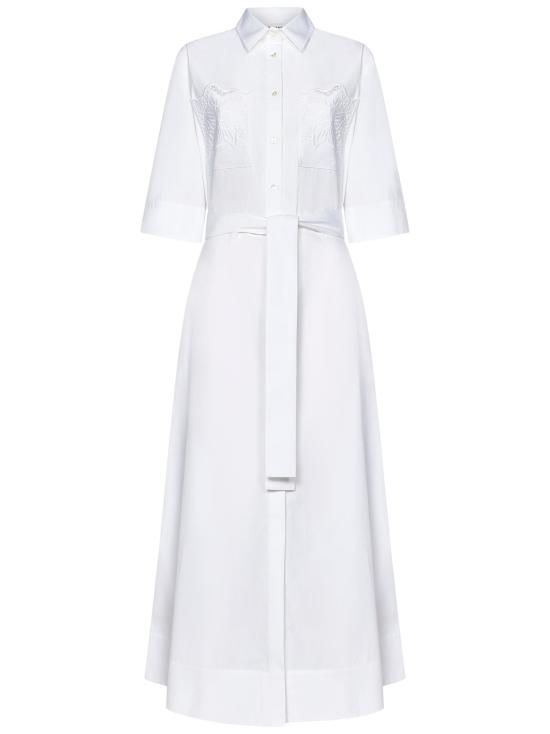 25SS 파로쉬 롱 원피스 D726019 001 WHITE