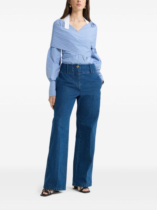 25SS 파투 스웨터 BL0370190 5065 Blue - PATOU