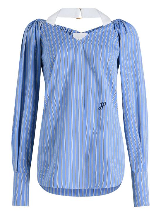 25SS 파투 스웨터 BL0370190 5065 Blue - PATOU