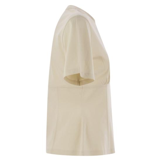 25SS 몽클레어 반팔 티셔츠 K10938C00018 CREAM - MONCLER