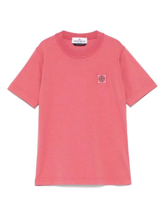 25SS [키즈] 스톤 아일랜드 티셔츠 K1S162100006 S0050 V0089 GERANIUM