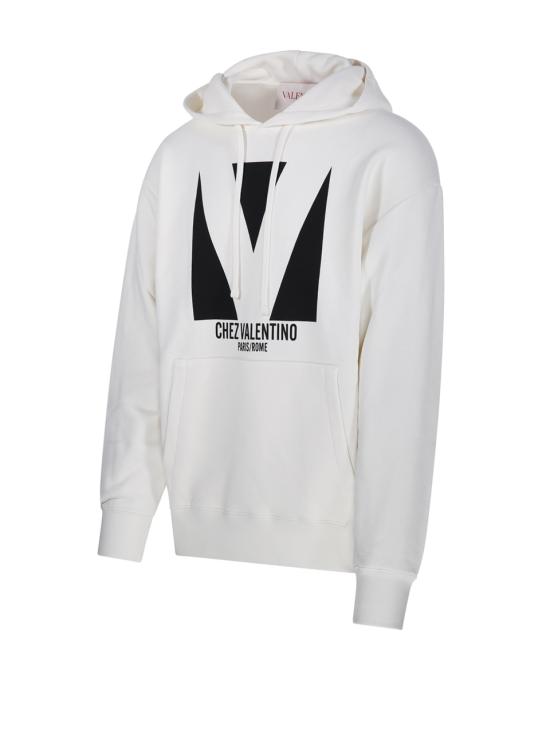 25SS 발렌티노 가라바니 후드 티셔츠 6V3MF28NAQA A03 AVORIO - VALENTINO GARAVANI
