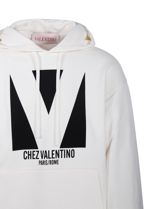 25SS 발렌티노 가라바니 후드 티셔츠 6V3MF28NAQA A03 AVORIO - VALENTINO GARAVANI