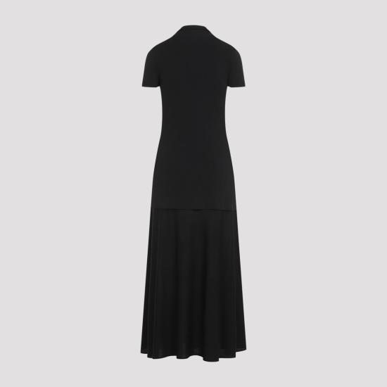 24FW 질샌더 롱 원피스 J04CT0111 J65016 001 Black - JIL SANDER